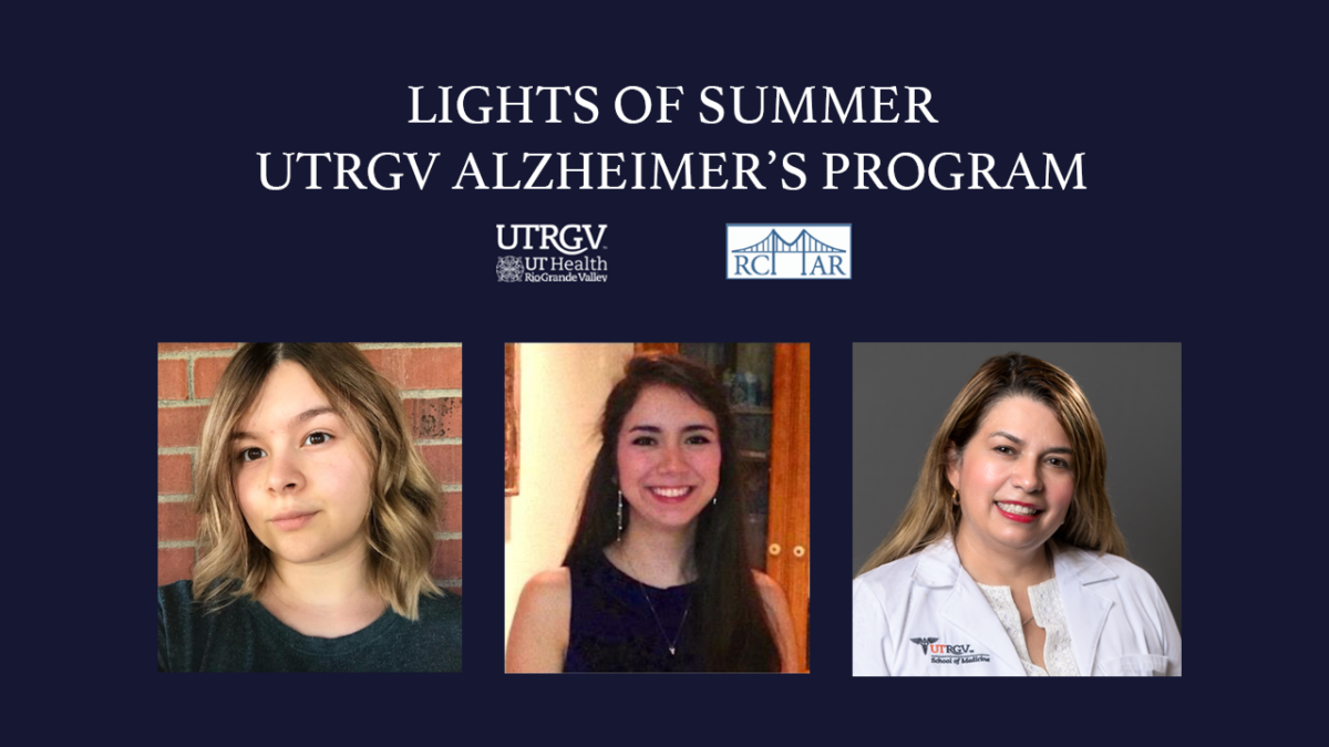 UTRGV internship brings new approaches to Alzheimer’s research